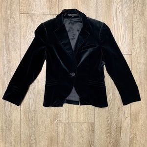 Theory velvet blazer